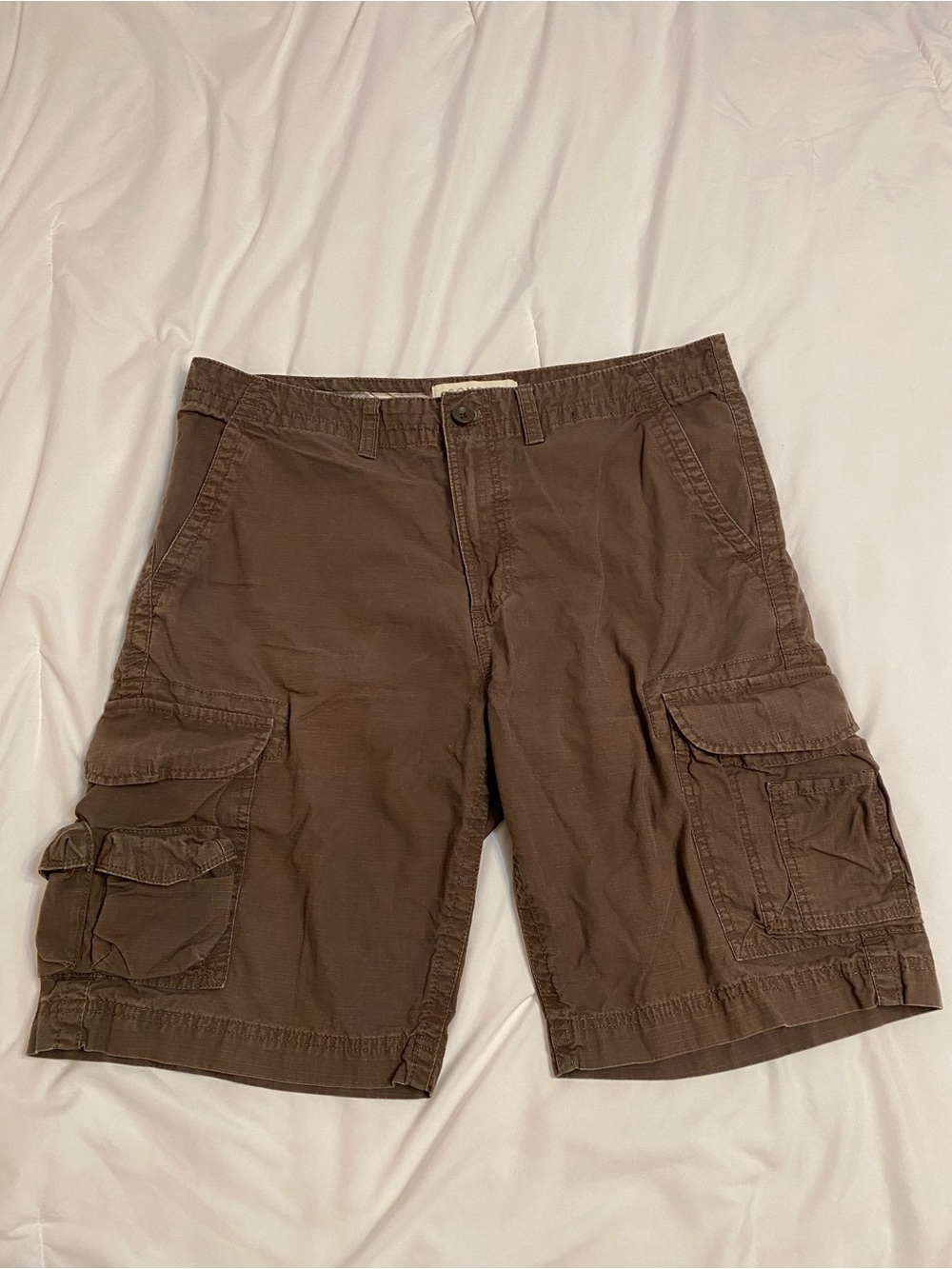 Sonoma Men's Brown Cargo Shorts Vintage